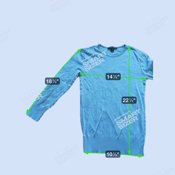 Ralph Lauren Black Label Teal Scoop Neck Sweater Small Vintage Quiet Luxury Fall - Picture 4 of 4